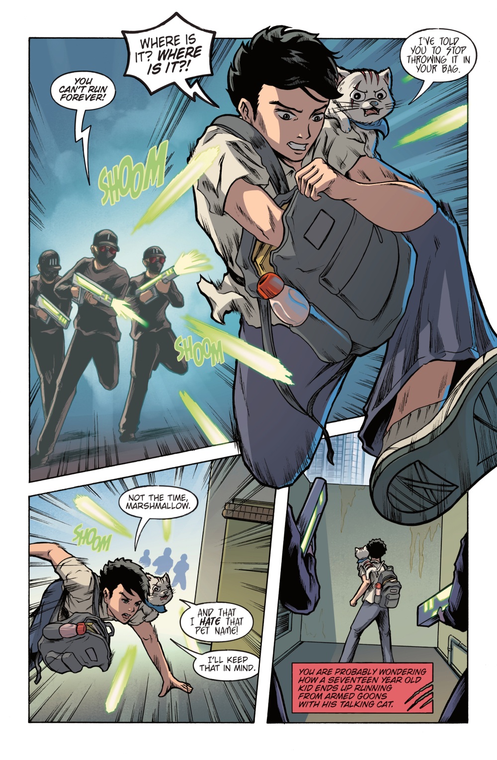 Lionborne Singapore comic art