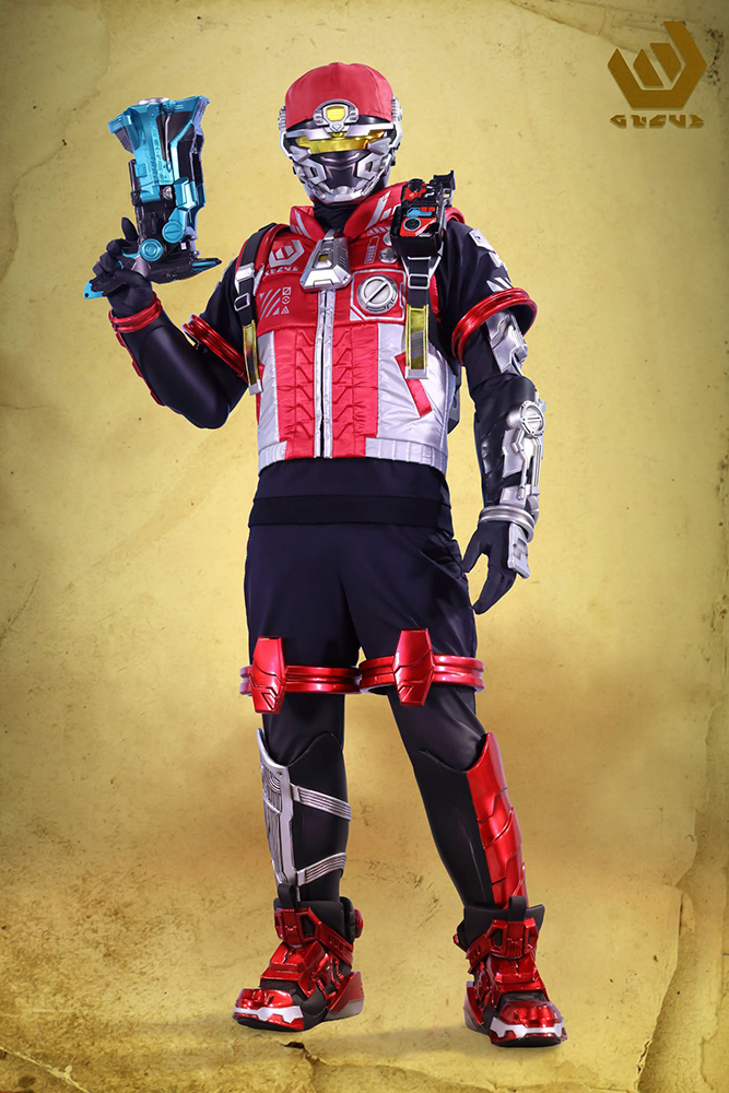 Captain Omegahorn suit design